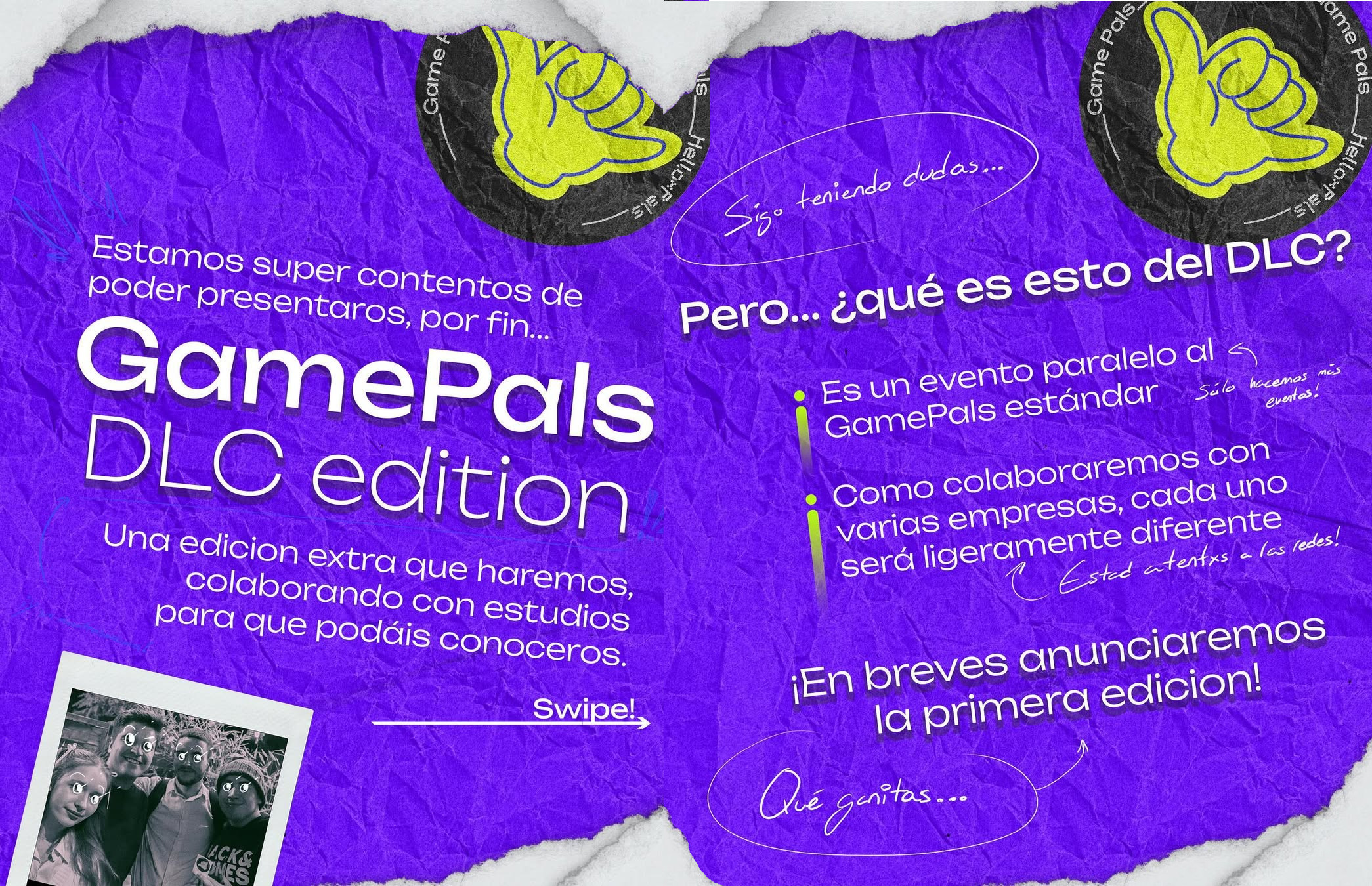 Ten la oportunidad de conseguir una entrada directa a cualquiera de las DLC que estén limitadas en aforo.