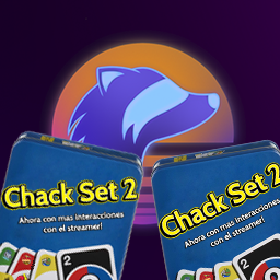 Set 2 Cartas de Chack