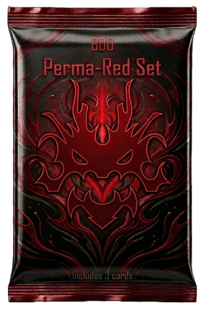 Black Desert | Perma-Red Set 2